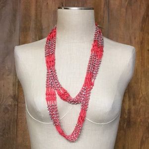 NWT Beaded Rope Scarf